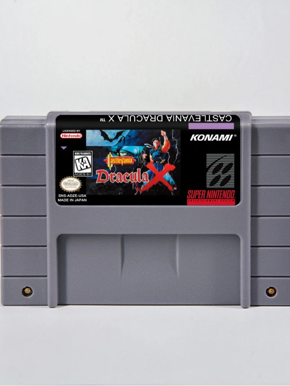 Castlevania: Dracula X SNES USA Version